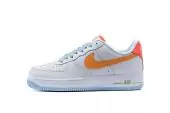 nike air force 1 promo hombre mujer 2038-10 white orange 36-46